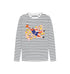 Navy Stripes Kid's T2F Long sleeve AIM HIGH!
